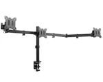 Vivo Heavy Duty Flush Wall Triple Monitor Desk Mount, 3 Screens Up 27". Fixed Price $59.99.