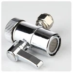 Malida Diverter Valve For Counter Top Water Filters Faucet Adapter, Chrome. Fixed Price $15.67.