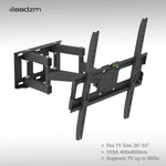 Leadzm 26-55" Double Pendulum Tv Stand, Vesa 400X400, Tilt, TMDS-105. Fixed Price $41.59.