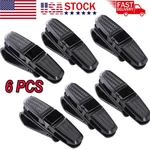 6 Pack Sunglasses Eyeglass Ticket Card Auto Visor Clip Holder Us. Fixed Price $8.98.