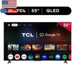 Tcl 55 Inch Series 4K Qled Uhd Hdr Smart Google Tv New 2025 Model. Fixed Price $399.77.