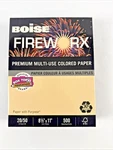 New Sealed Boise Fireworx Colored Paper 8.5X11 Boomin Buff (tan) 500 Sheets. Fixed Price $24.95.