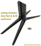 New Vizio V655-G9 V655-H19 V655-J09 Tv Stand Legs W/screws. Fixed Price $34.95.