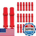 On-q AC1051-RC-20 Ratchet Clip, Red. Fixed Price $52.01.