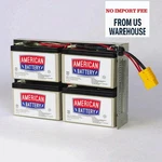 Apc RBC24 Replacement Battery, Maintenance Free Sealed Lead Acid Leak Proof. Fixed Price $139.50.