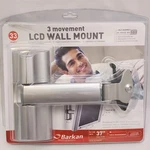 Barkan Lcd Silver Wall Mount 3 Movement Touch & Tilt Cable Management New. Fixed Price $17.99.