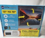 Tv & Monitor Full Motion Wall Mount Lifeware 13" 70" Extend Swivel Tilt New. Fixed Price $19.50.