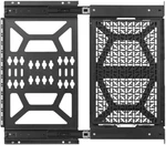 Media Device Storage Sliding Panel, 60 Inch Displays, Black, Ad-ac-ps. Fixed Price $283.34.