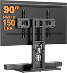 Universal Swivel Tv Stand With Pegboard Storage, Height Adjustable Top. Fixed Price $161.78.