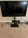 Promounts Swivel Floor Stand With Shelf For 32 To 72 Inches Tv,holds Up. Fixed Price $85.00.