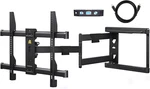Full Motion Long Arm Mount For 37-75 Inch Tvs, Max Vesa 600X400MM. Fixed Price $107.99.