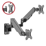 Siig CE-MT2M12-S1 High Premium Aluminum Gas Spring Wall Mount Black. Fixed Price $131.67.