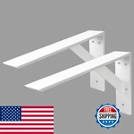Walwe Countertop Support Bracket 18 Inch Heavy Duty Shelf 2 Pack 3/8. Fixed Price $122.40.