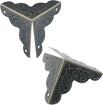 Piutouyar 50 Pcs 1"X1"X1" Box Corner Protectors Metal Cabinet. Fixed Price $9.67.