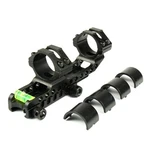 New Design Cantilever 1" To 30MM Scope Mount With Bubble Level Picatinny Rails. Fixed Price $17.85.