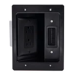 Onq Wall Cable Concealer Kit Flat Panel Tv Connection With Manageme. Fixed Price $48.16.