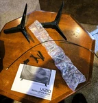 Oem Vizio Tv Stand Legs & Hardware Kit For E32-D1 E32H-D1 E50-D1 -unused. Fixed Price $26.00.