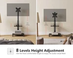 Fitueyes Rolling Stand For 19 To 43 Inch Lcd Led Flat/curved Panel Screen. Fixed Price $96.18.