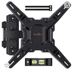 Perlegear Full Motion Mount For Most 26 60 Inch Flat Curved Tvs Up 82LB. Fixed Price $29.99.