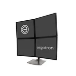 Ergotron 33-324-200 DS100 Quad Monitor Desk Stand Open Box. Fixed Price $164.99.