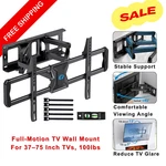 Full-motion Wall Mount For 37 75 Inch Tvs, Swivel, Tilt, Extension, 100LBS. Fixed Price $40.03.