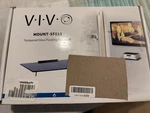Vivo Floating Wall Mount 14" Tempered Glass Shelf For Dvd Player, Game System,. Fixed Price $40.00.