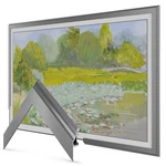 Graphite Scoop 65" Alloy Deco Tv Frame - Only With Samsung The And T.... Fixed Price $719.20.