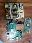 Proscan PLDED5515-D-UHD Power Supply Video Board Tcon Repair Set New. Fixed Price $65.99.