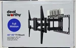 Full Motion 40" - 90" Tv Mount Dealworthy. Fixed Price $24.99.