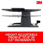 3M Adjustable Notebook Riser LX500. Fixed Price $65.71.