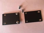 23" To 19" Inch Reducer Adapter Converter Brackets Tab Steel Space 1RU 1U. Fixed Price $9.65.