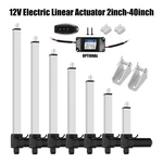 Electric Linear Actuator Motor Dc 12V 5MM/S 2500N IN-40 W/mounting Brackets. Fixed Price $96.99.
