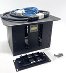Altinex CNK200 Tabletop Nook W/ CNK-IP-101 Plate, CAT5E & Hdmi Cables. Fixed Price $38.00.