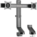 Tripp Lite By Eaton Dual-display Monitor Arm With Desk Clamp And Grommet Heigh. Fixed Price $129.45.