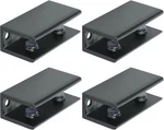 Alise Shelf Bracket 4P Fit 10-12MM Thick Glass, Black. Fixed Price $21.82.