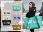 Canvas - Extra Large Shopping Beach Totes Bags Reusable. Fixed Price $13.43.