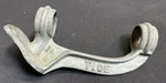 Antique 1914 Flag Pole Holder Tice Mfg Cast Iron Wall Bracket. Fixed Price $95.00.