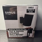 Sanus Speaker Wall Mount For Sonos Era 100-SINGLE-BLACK. Fixed Price $35.99.