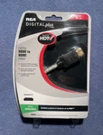 Rca Digital Plus Hdmi To Cable - 6FT Audio/video DH6HH. Fixed Price $5.99.