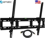 Ematic Wall Mount Kit For 30" 79" Tv's With 10 Degree Tilt And 6-FOOT Hdmi. Fixed Price $49.95.