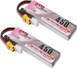 Crazepony 2S Hv Lipo Battery, 7.6V 450MAH 80/160C XT30 Plug For Trashcans.... Fixed Price $33.86.