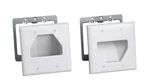 Datacomm Electronics 50-3332-WH-KIT Flat Panel Tv Cable Organizer White. Fixed Price $24.48.