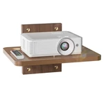 Wali Floating Tv Shelf 1 Tier Wall Mount Projector Walnut Brown. Fixed Price $32.28.