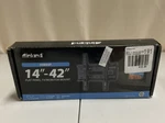 Inland 598SSF Fixed Wall Mount For Tvs 14" - 42" Black Low Profile 55LBS. Fixed Price $12.00.