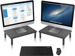 Monitor Stand RISER,3 Level Height Adjustable Desktop For Computer. Fixed Price $54.40.
