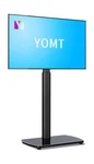 Yomt Floor Tv Stand With Mount,upgraded Universal For 27 To 65.... Fixed Price $93.32.