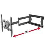 Physix 2080 Long Arm Tv Wall Mount For 32-75'' Screens, Extension 32'', Heavy.... Fixed Price $209.98.