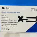 Inlei Led/lcd Articulating Wall Mount 13"-32" Black. Fixed Price $16.99.