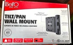 Pro Bell'o Black 9141PB Tilt/pan Tv Wall MOUNT-12-32"-UP To 80 Lbs-nib. Fixed Price $12.00.