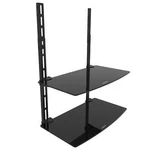Av Component Shelf For Wall Mounted Tv 2 Tempered Glass Shelves. Fixed Price $59.99.